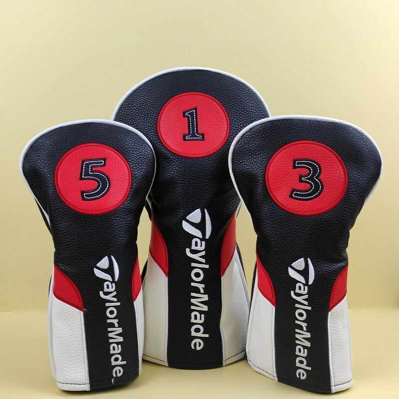 Wood Head Cover Driver Fairway Wood Mixed Cover Selection