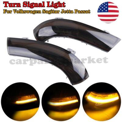 Sequential Side Mirror Light Turn Signal Lamp For VW Golf 5 Jetta MK5 Passat B6