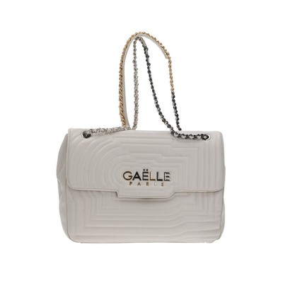 Макси-сумка с ремнем через плечо женская GAELLE Paris GBADP3855 Ivory Handbag I2022