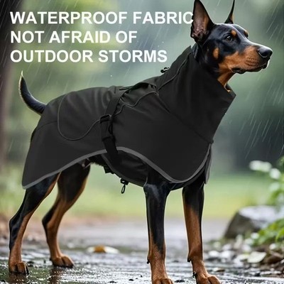 Dog Raincoat Windbreaker for All Dog Sizes…