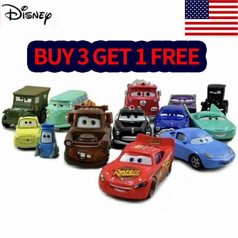 S King Red Firetruck Die-cast Toys Car Movie Gifts New Loose