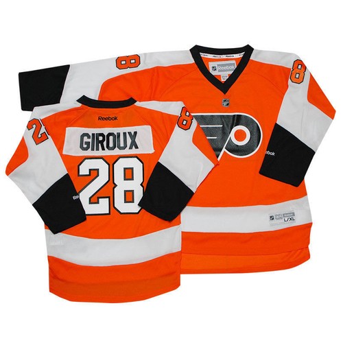 Philadelphia Flyers MonkeySports Uncrested Adult Hockey Jersey