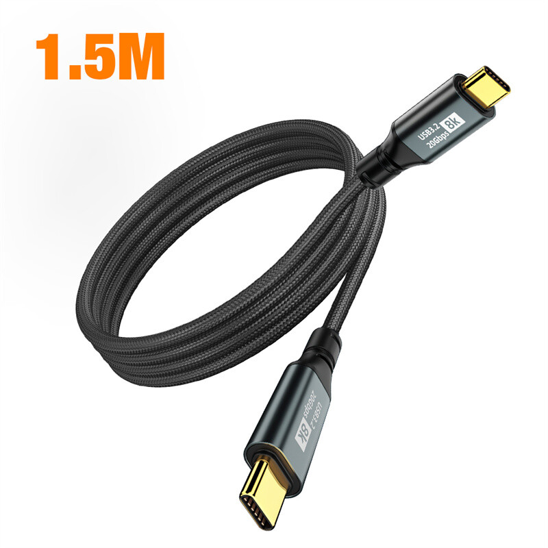 100W PD Type C USB C to USB C Cable 5A Fast Charging Charger Cord for iPhone 15