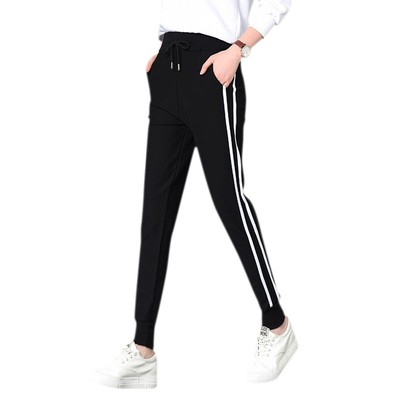 Summer Spring Casual Pants Sportswear Trousers Woman Haren Pants Double2505