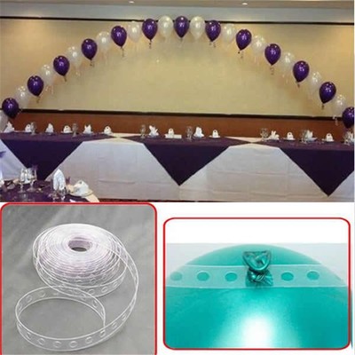 Connect Chain Arch Strip Tape Excellent 16 5 Ft Plastic Balloon