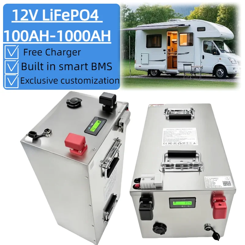 12V Rechargeable Battery for Solar Backup and Portable Power Systems
