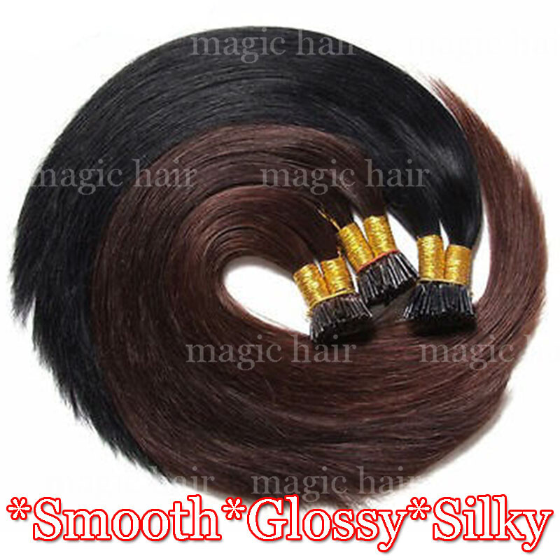 Pre Bonded Stick I Tip Diy Remy Human Hair Extensions Keratin 16