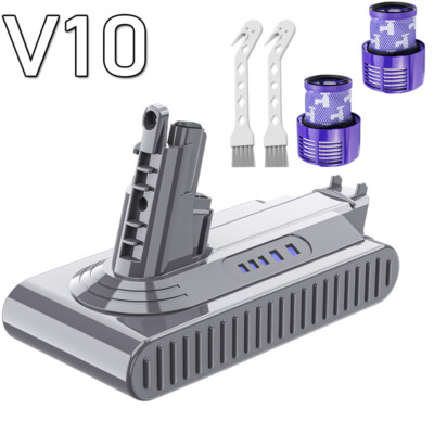 9000mAh V10 Ersatzakku für Dyson V10 25.2V Animal Absolute Motörhead Staubsauger