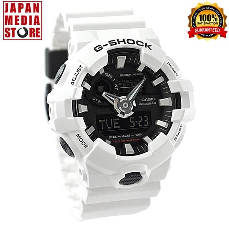 CASIO G-SHOCK GA-700-7AJF WHITE Big Case Analog & Digital