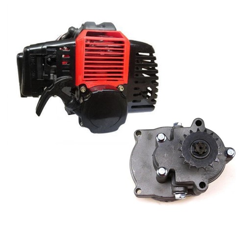 49CC 2 STROKE ENGINE MOTOR GEAR BOX FOR POCKET BIKE SCOOTER 