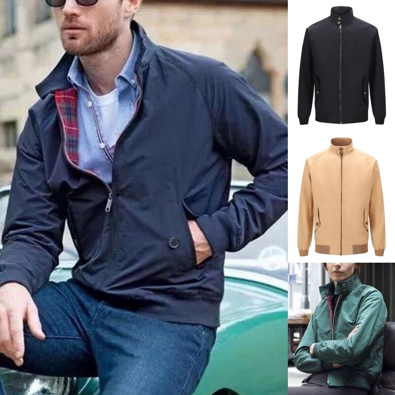 Mens Fall Business Long Sleeve Coat Casual