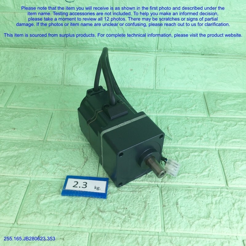 VEXTA ORIENTAL MOTOR BXM460M-GFS GFS4G30,  Motor as photo, sn:3990, DHLtoUS.