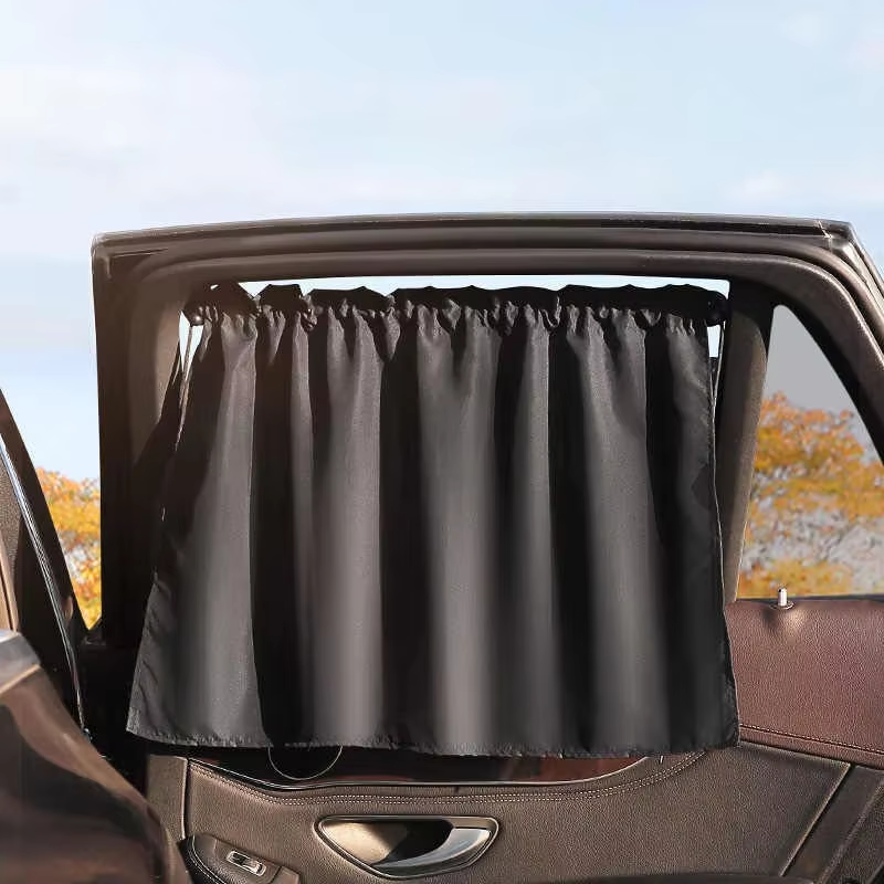 Suction Cup Curtain in the Car Window Sunshade Cover Cartoon Universal Side Wind