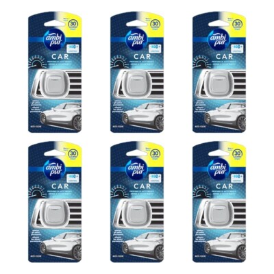 6pz Profumatore per auto usa e getta AmbiPur Car Auto nuova 2ml