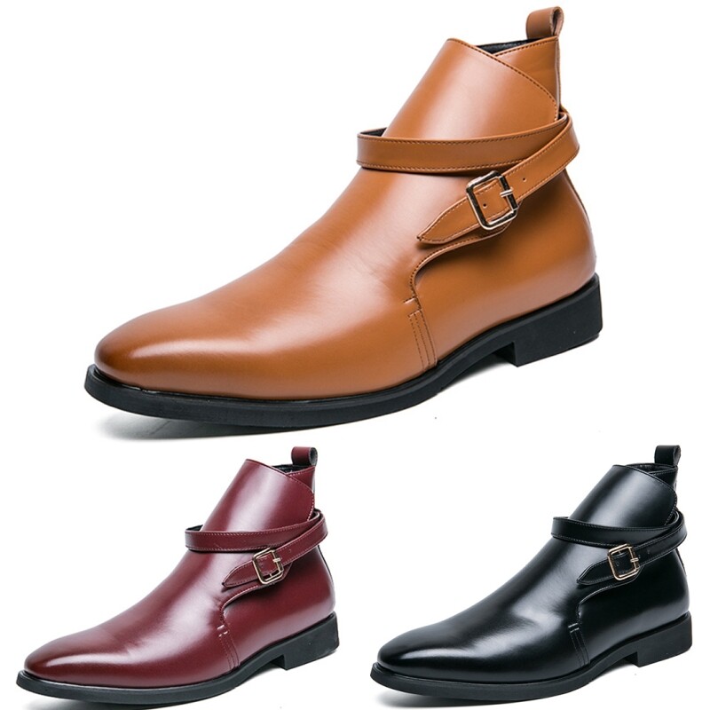Vintage Chelsea Boot Office Men Slip On Lightweight
