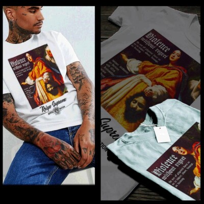 Hip Hop t-shirt 90s rap music underground Cypha Brooklyn Savage XL white Tee