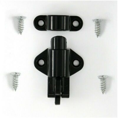 Door Latch Sprung Attic Loft Ceiling Hatch Lock Catch Tool Aluminium Alloy