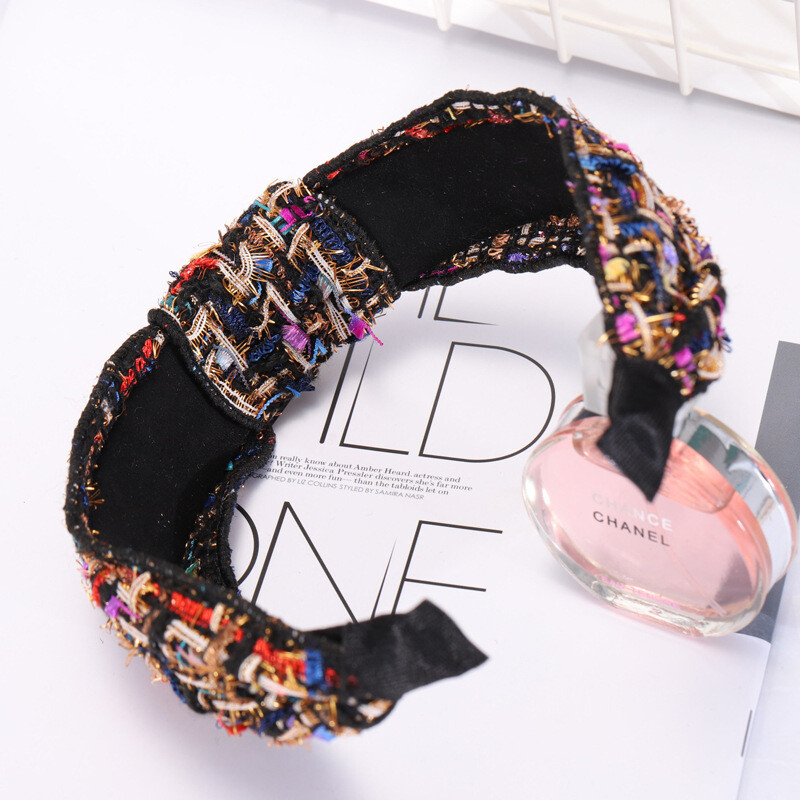 Hair Tie Knot Hairband Hoop Bands Chic Cross Women S Fabric