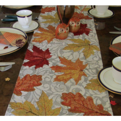 Autumn Thanksgiving  Table Runner Tapestry  13" x68"