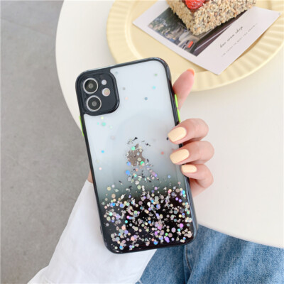 For iPhone 14 Pro Max 13 12 11  XR 8 Plus Phone Case Cute Shockproof Clear Cover