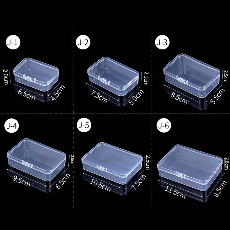Translucent Box Storage Box Packing Box Plastic Box Rectangular Box Strong