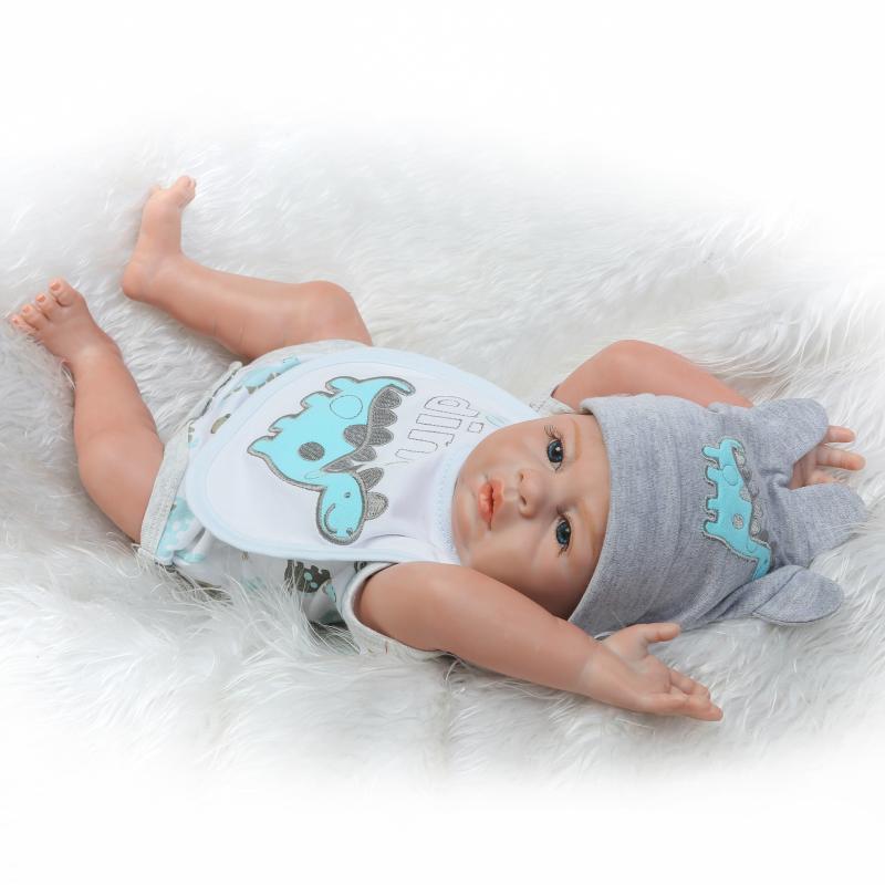 Full Body Silicone Reborn Doll With Clothes
