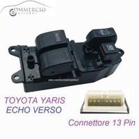 Pulsantiera Alzacristalli Toyota Yaris Rav 4 III Corolla 2005//2015 NUOVA 15 Pin