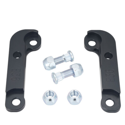 Aluminium Steering Lock Adapter Increasing Turn Angle Drift Lock Kit For BMW E36