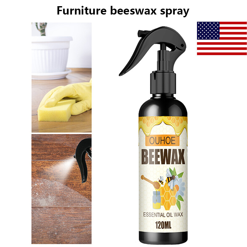 Natural Micro-Molecularized Beeswax Spray, Furniture Beeswax Polish Spray