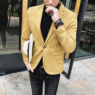 Suede suits hotsell for men