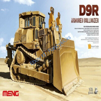 Meng SS-002 Model 1/35 Isreali D9R Doobi Armored bulldozer Model Kit