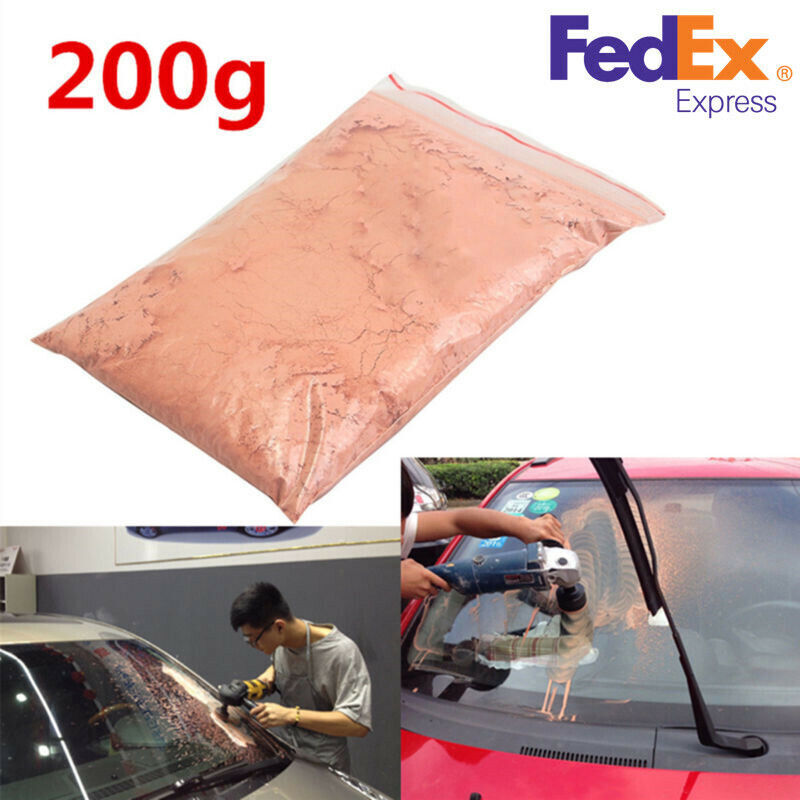 Cerium Oxide Glass Polishing Powder 200g For Car Windows Mirror Scratch Remover