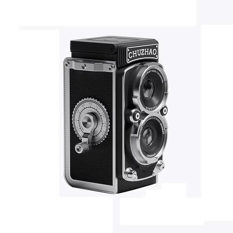CHUZHAO Mini Retro Digital Camera with 1.54inch Screen 1080p Video 12MP Photos C