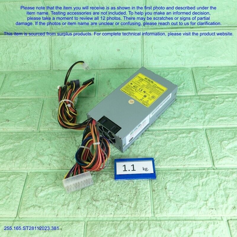 Iei Ace-a627a-rs-r11, Industrial Power Supply  Tested As Photo, Sn:0119, Dhltous