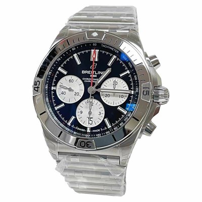 Breitling Chronomat B01 42mm AB0134101B1A1 Bullet Bracelet Steel Black