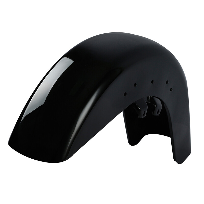 Vivid Black Front Fender Fit For Harley Touring Electra Glide Road King 1989-13