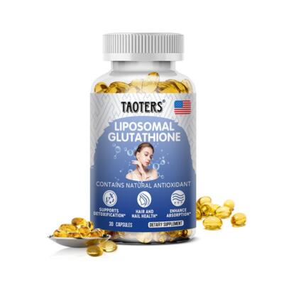 Liposomal Glutathione Pure Reduced L-Glutathione Anti Aging Skin Whitening Detox