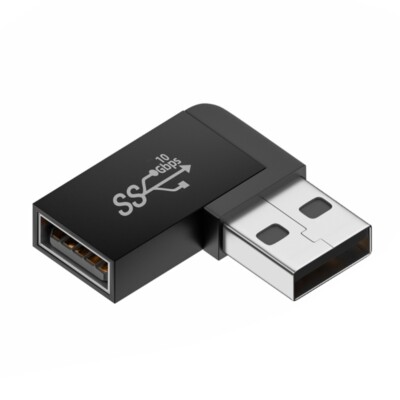 USB Connector 90 Degree Vertical Left Right Up Down Angled Converter Adapter