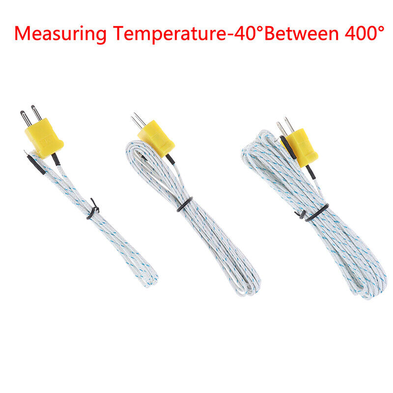 Wire Temperature Test Ktype TP01 Thermo Sensor Probe For TM902C TES1310XUI