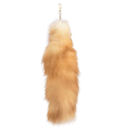 Faux Fur Heart Key Chains, Rings & Finders For Women 40CM Faux Fur Tail Keychain – Long Plush Tail Key Ring – Bag Charm Or Handbag Decor In Fun Colors 40cm Long - Foto 3