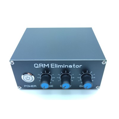 Assembled QRM Eliminator X-Phase (1-30 MHz) HF bands SO-239 connectors + Case