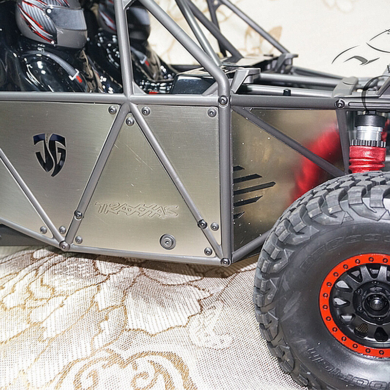 Hull Armor Body Shell Cover w/ LED For Traxxas UDR Unlimited Desert