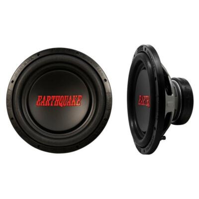 Earthquake Sound TremorX-124 1250 Watt 4 Ohm Single SVC 12'' Car Subwoofer (pair)