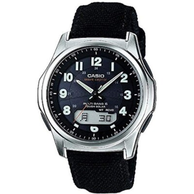 CASIO WAVE CEPTOR WVA-M630B-1AJF Tough Solar Atomic Radio Watch JAPAN ZA-823
