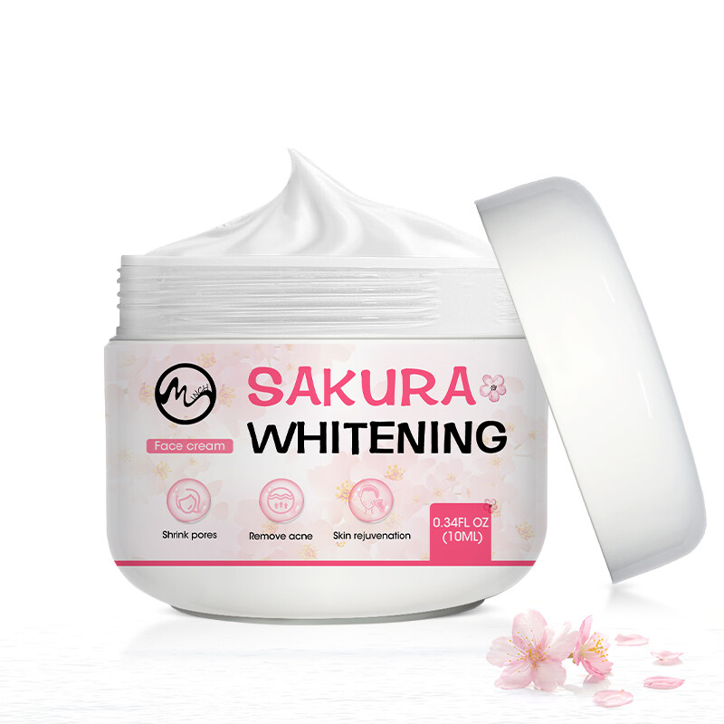 Sakura Moisturizing Cream Anti Aging Hyaluronic Acid Coenzyme Q10 Cream 10/30ml
