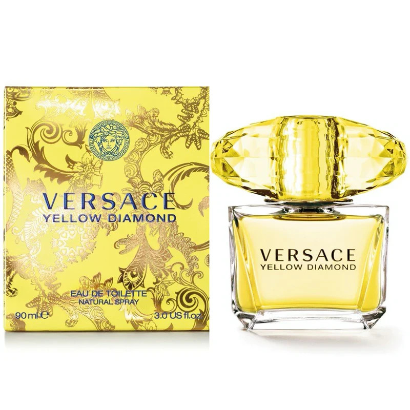 Versace Yellow Diamond for Women Eau de Toilette Spray 3 oz