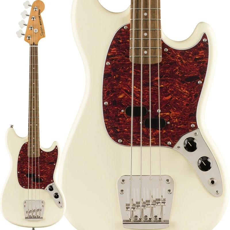 Squier by Fender Classic Vibe '60s Mustang Bass (Olympic