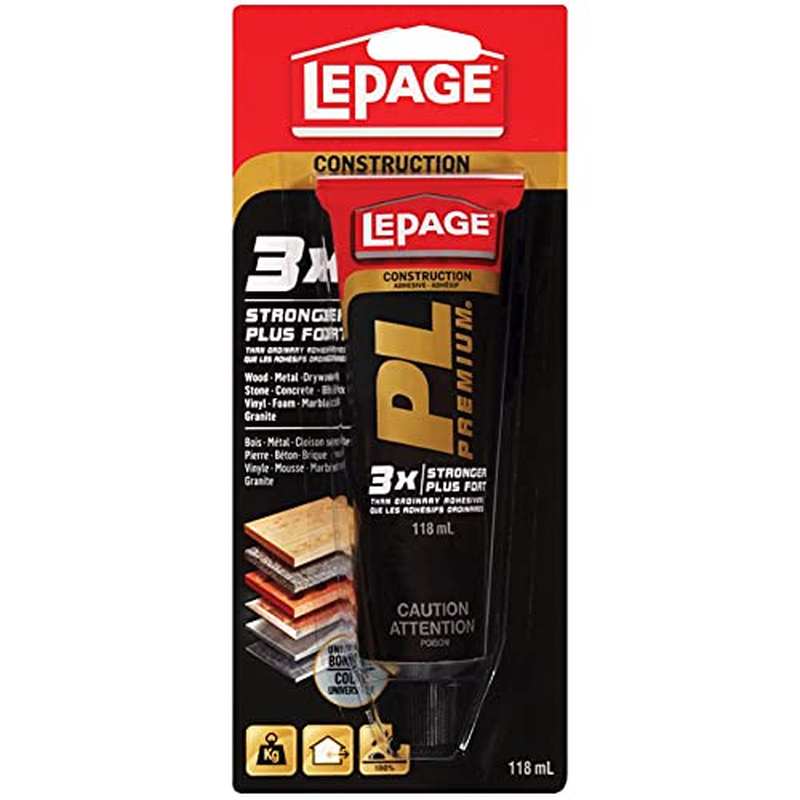 PL Premium Polyurethane Construction Adhesive 118 ml