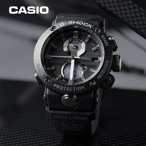 Pre-owned Casio G-shock Gwr-b1000-1a Gravity Master Solar Radio Men's Watch Japan Made