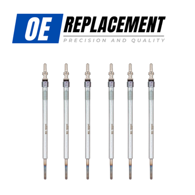 6X Bougies de préchauffage Kit pour Mercedes Sprinter 3.0 CDI 06-18 A0011595001